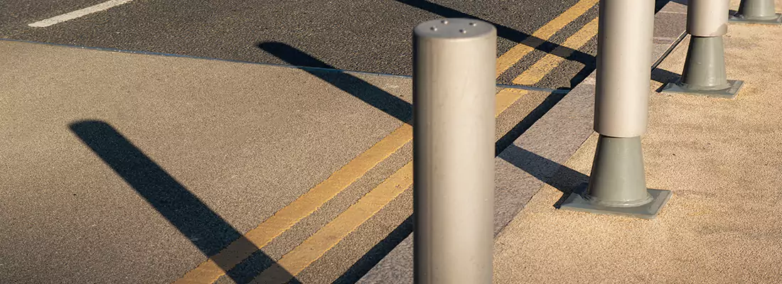 Custom Retractable Barrier Column Installations in Doral, FL