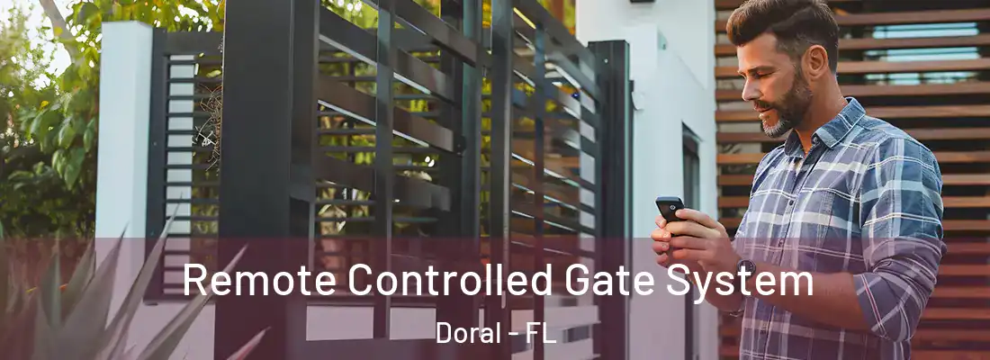 Remote Controlled Gate System Doral - FL